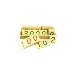 Tarjetas numéricas pequeñas (1-1000)