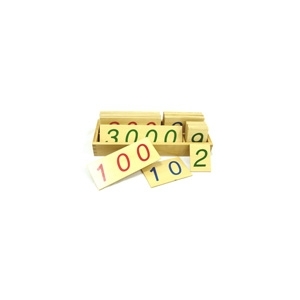 Tarjetas numéricas pequeñas (1-3000)
