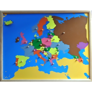 Mapa-puzle Europa