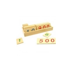 Tarjetas numéricas pequeñas (1-1000)
